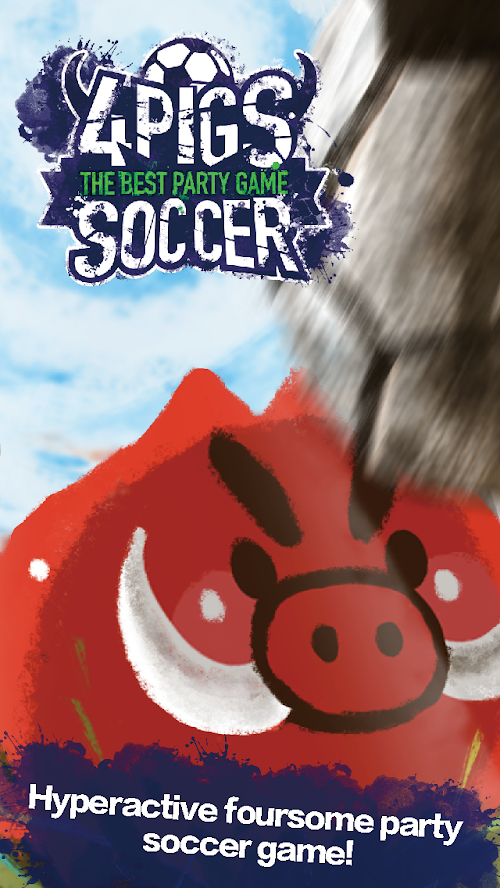 Android application Four pigs soccer pro screenshort