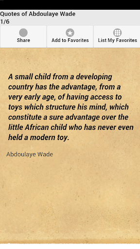 Quotes of Abdoulaye Wade