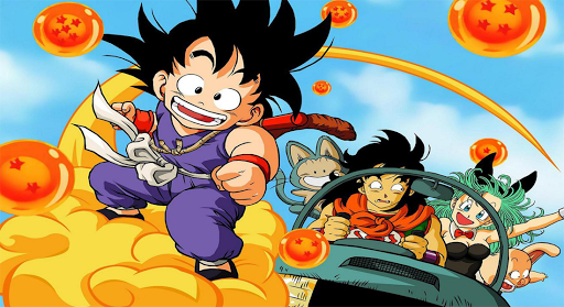 The dragon ball series