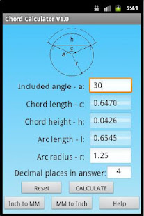 Chord Geometry Calculator(圖2)-速報App
