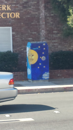 Sun and Moon Utility Box