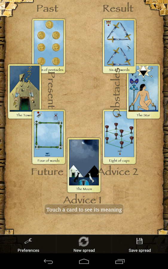 Egypt Tarot Cards Free Android Apps on Google Play