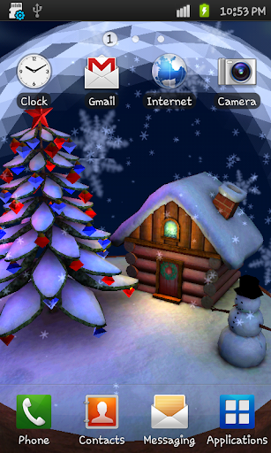 Christmas Snow Globe 3D