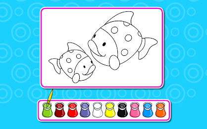 Coloring Pages Fish Coloring poster 5