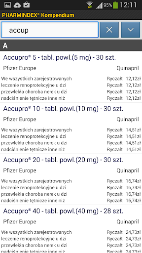 Leki Pharmindex Kompendium