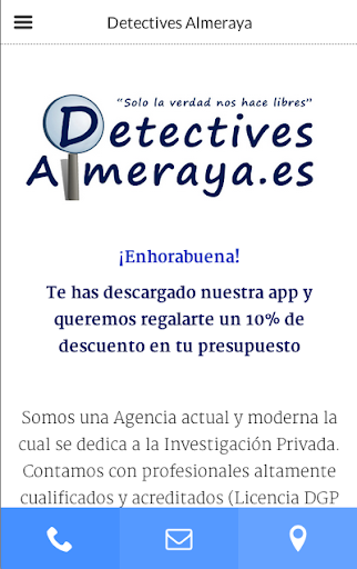 【免費商業App】Detectives Almeraya-APP點子