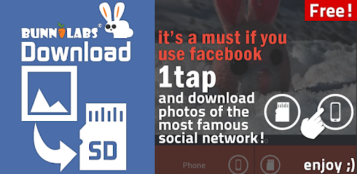 Download photos from Facebook -  apk apps