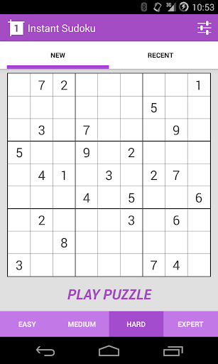 Instant Sudoku