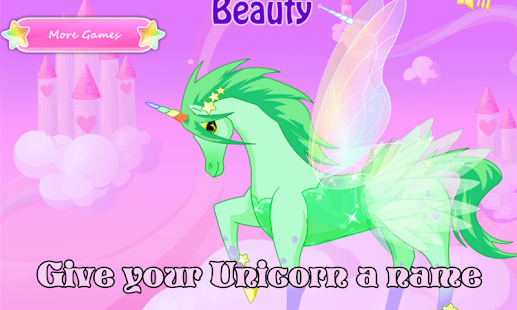Unicorn Dress up Screen 3
