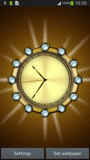 免費下載個人化APP|Clock with Jewels LWP app開箱文|APP開箱王