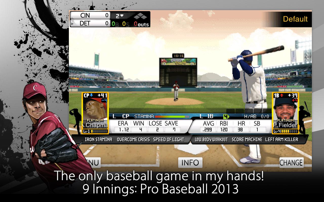 9 Innings: 2013 Pro Baseball - screenshot