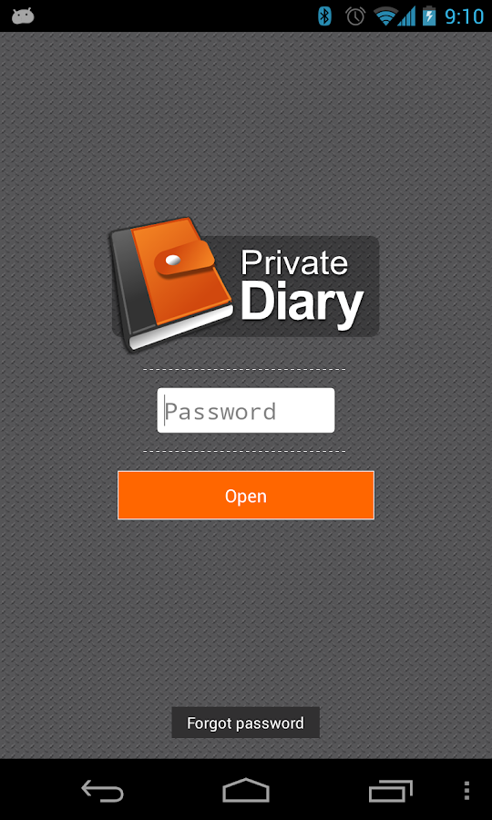 Private DIARY - screenshot