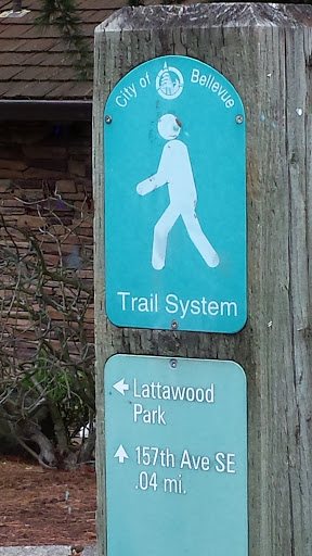 Lattawood Park Trail Marker