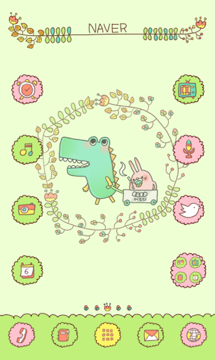 Alligator dodol launcher theme