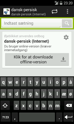 Danish-Persian Dictionary