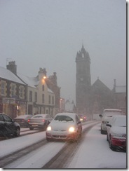 peebles high street snow