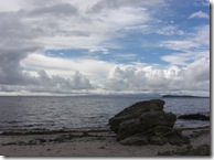 clouds above islay