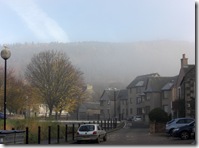 peebles foggy morning