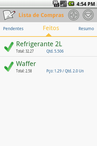 Shop List Premium Screen 2