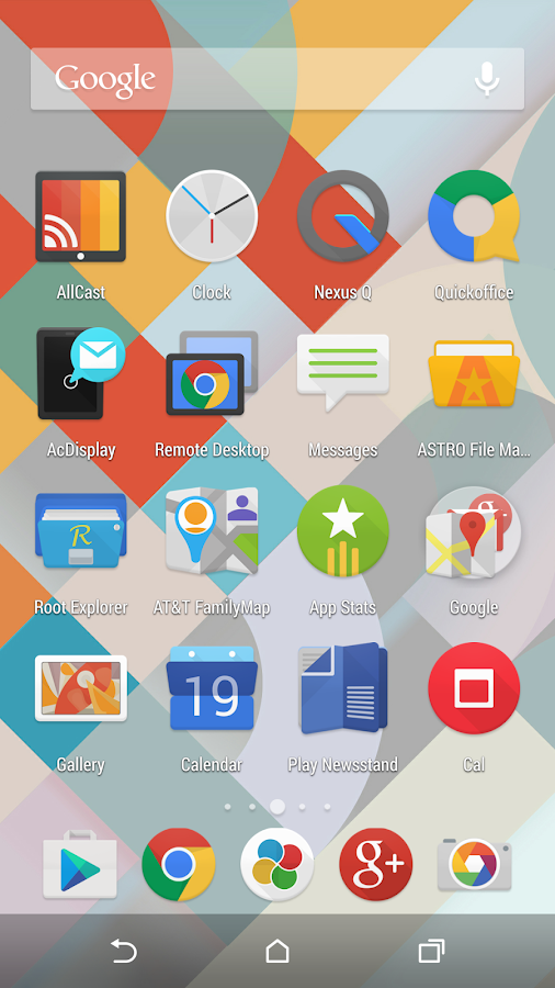 Project Hera Launcher Theme - screenshot