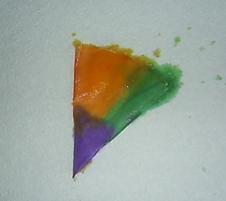 tie-dyed coffee filter