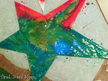 Painted star
