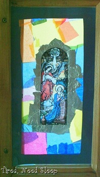 Finished piece for the Annunciation