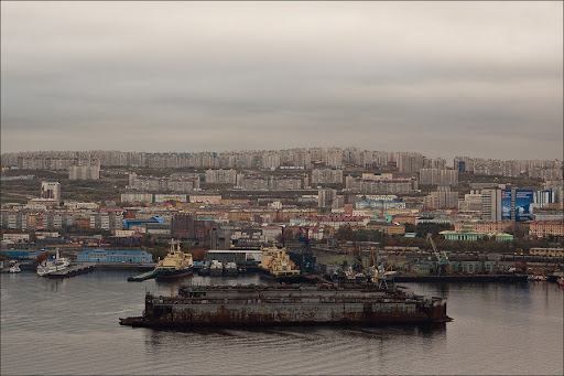 Я Ленина видел! Мурманск. Корабельное.