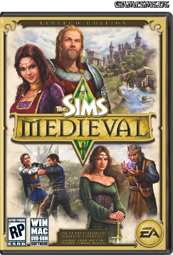 The Sims Medieval Box ART