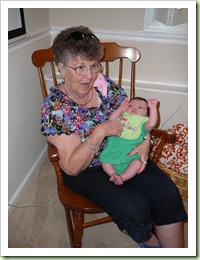 Great Gma with Ryleigh