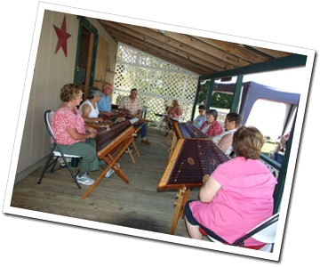 Impromptu neighborhood jam session