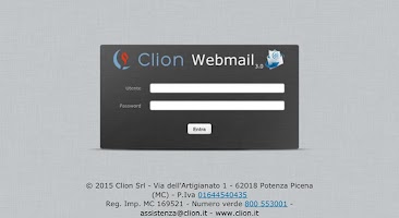 Webmail Clion Tablet APK صورة لقطة الشاشة #1