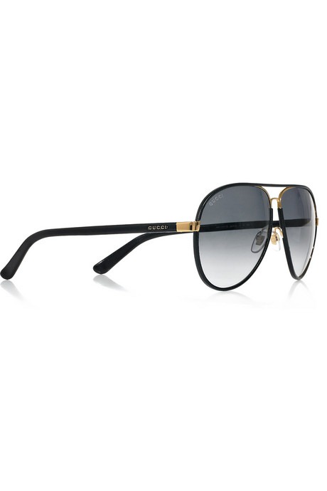 [Gucci Leather-frame aviator sunglasses[3].jpg]