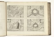 Plattegronden van Luxemburg, Thionville, Montmédy en Damvillers, 1726