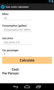 How to mod Gas costs calculator lastet apk for bluestacks