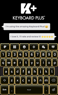 How to mod Gold Keyboard 1.0.7 apk for bluestacks
