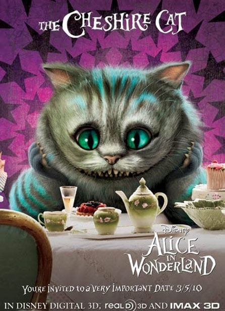 Alice in Wonderland, 2010, New Movie Poster