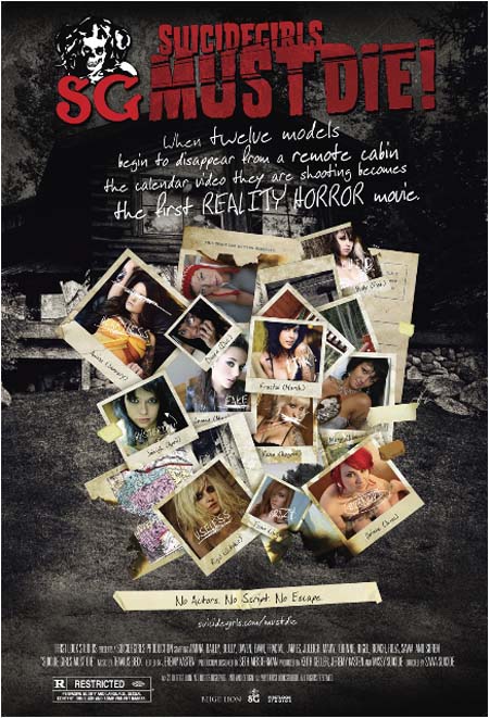 Suicide Girls Must Die, Juncture, 2010, movie, poster
