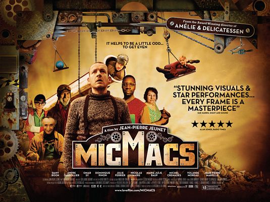 Micmacs, 2010, english, Movie, Posters, poster