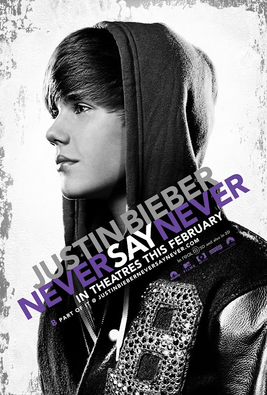 Justin Bieber, Never Say Never, movie, poster
