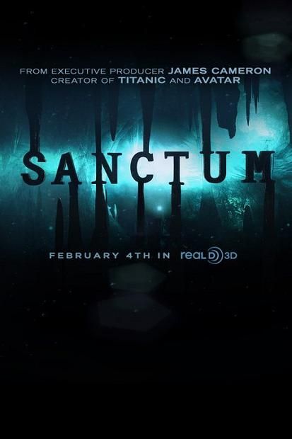movie, poster, Sanctum