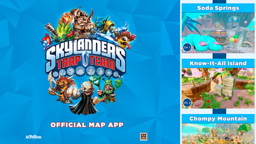 Skylanders Trap Team Map App