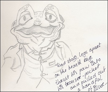 Mr. Toad uit The wind in the Willows