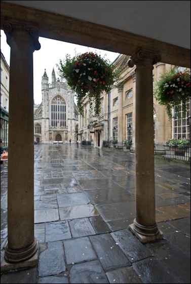 view of bath abbey