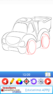 Learn to Draw Cartoon Vehicles Screenshots 7