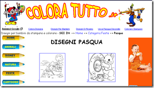 DISEGNI PASQUA, disegni per bambini da stampare e colorare, by Colora tutto .it_1268812922899