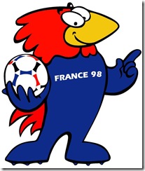 France 1998- mascota