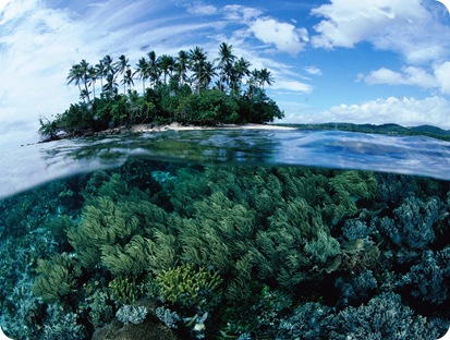 Split Island View, Papua New Guinea