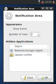 notification area xfce screenshot