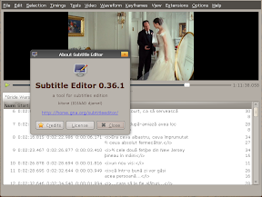 subtitleeditor 0.36.1 ubuntu